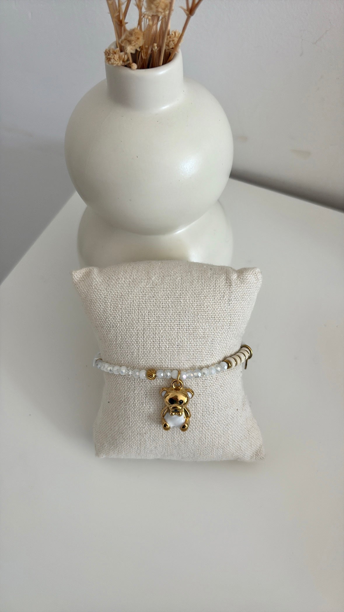 Bracelet Teddy Blanc