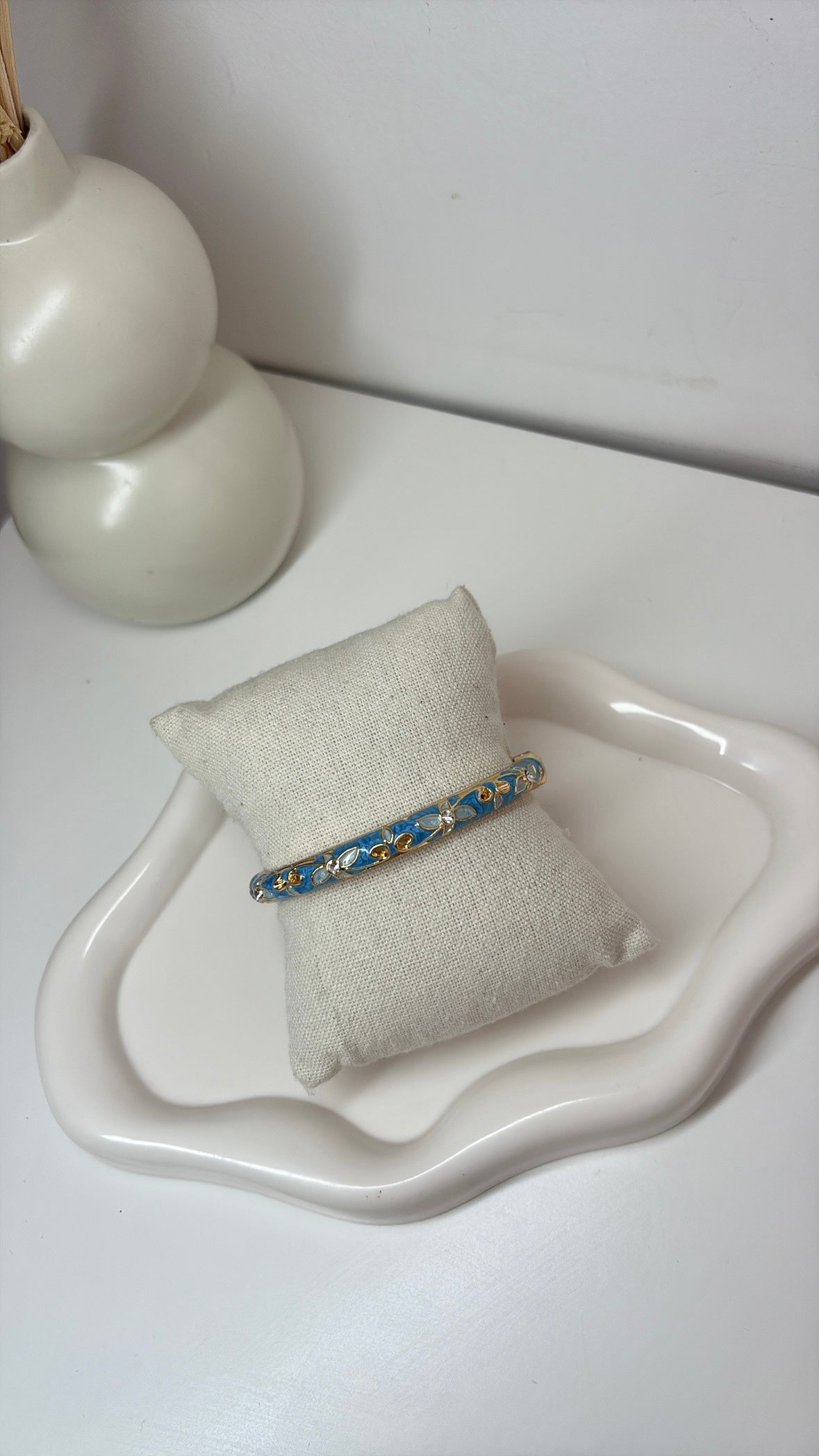 Bracelet Thaïlandais “Ciel d’Azur”