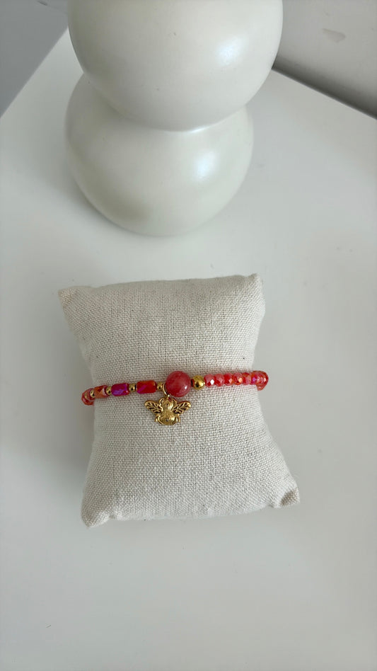 Bracelet Abeille Rubis