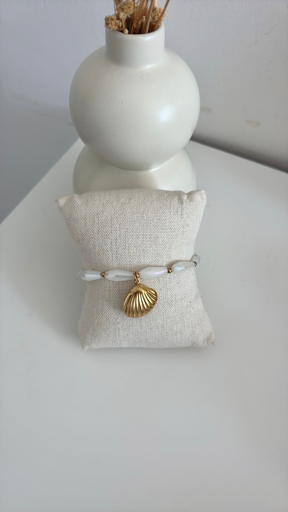 Bracelet Coquillage Doré