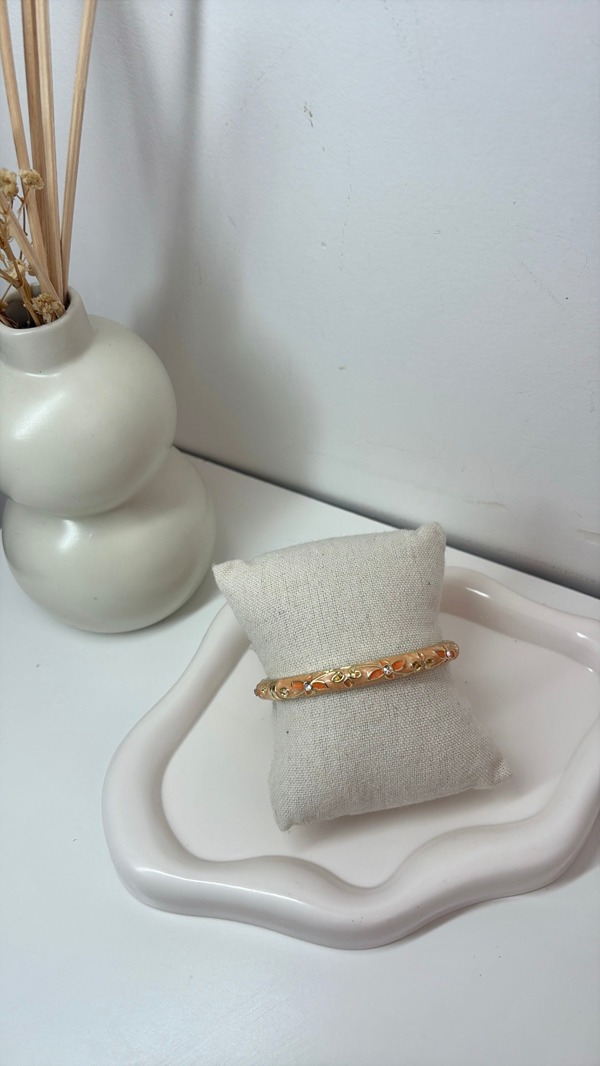 Bracelet Thaïlandais “Corail Doré”