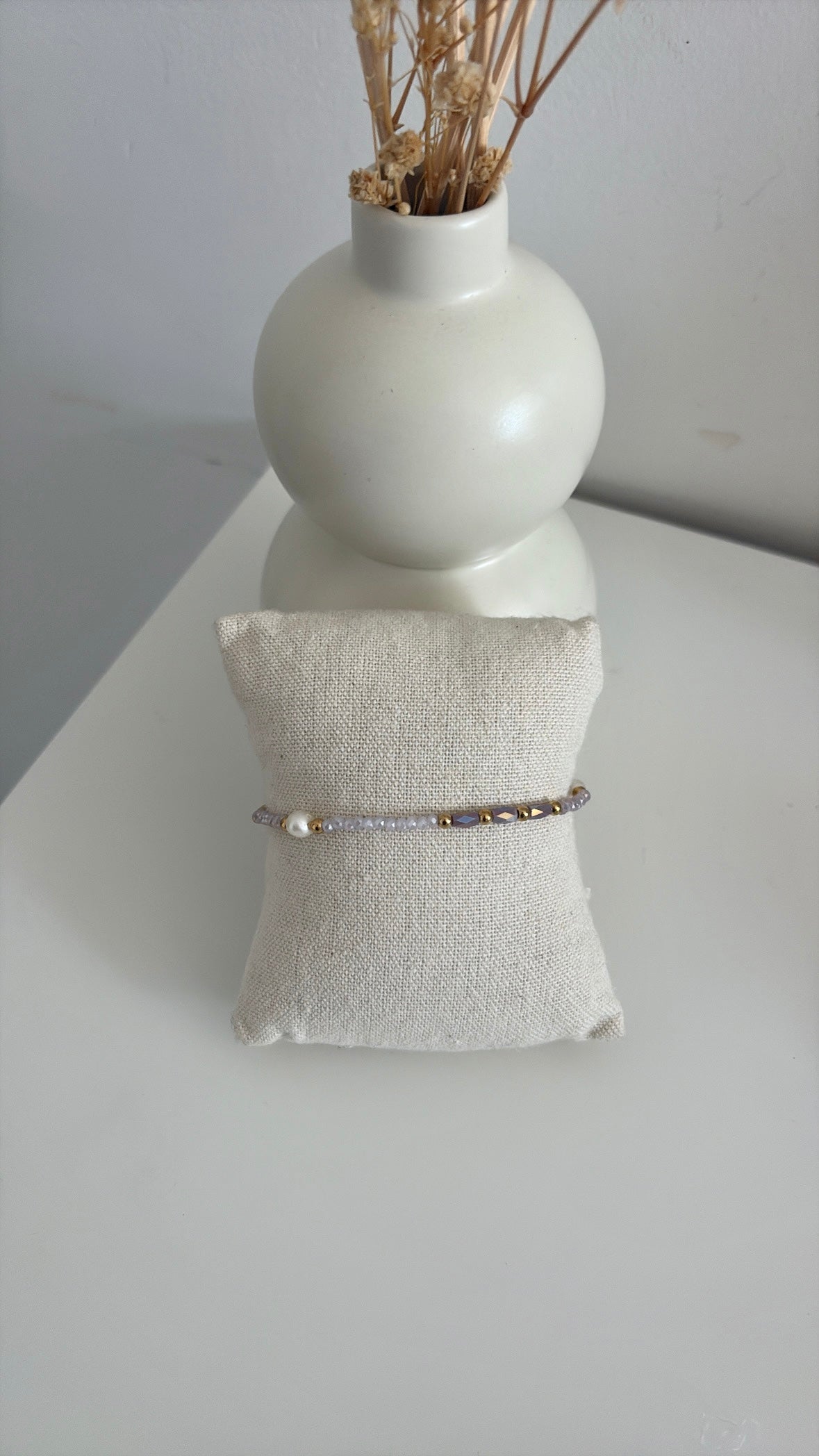 Bracelet Perle d’Améthyste