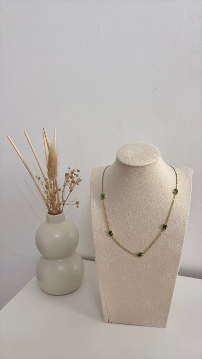 Collier Émeraude Royale