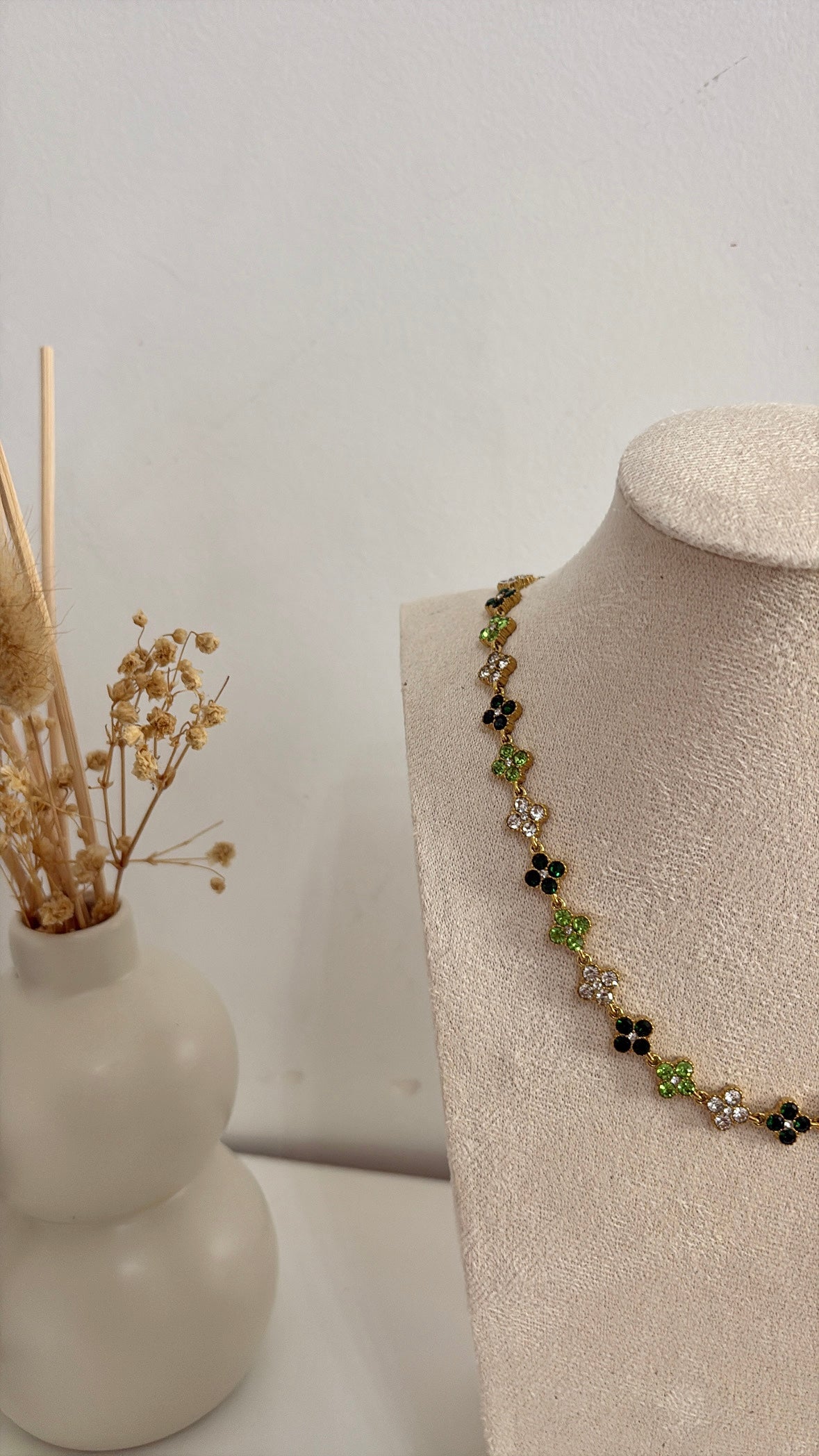 Collier Émeraude Nocturne
